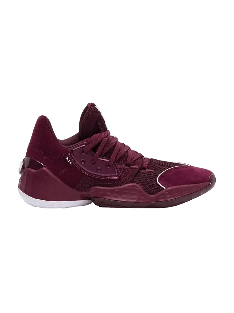 Кроссовки Adidas Harden Vol. 4, Team Maroon — изображение 1 из 1, красный