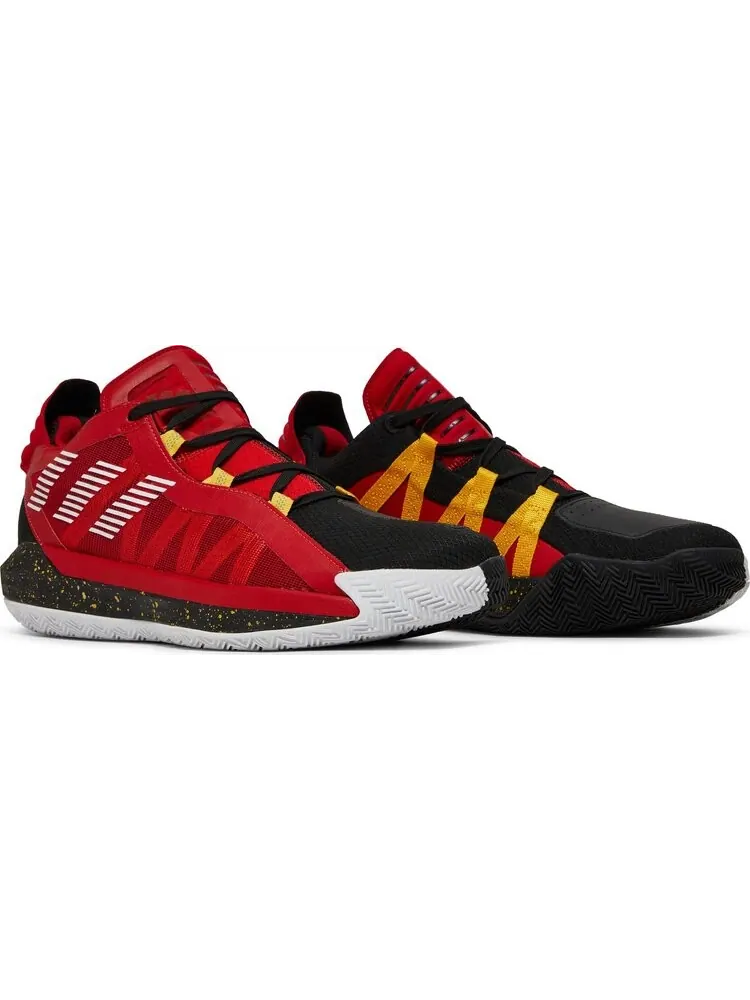 Кроссовки Adidas Dame 6 GCA 'Chinese New Year' — изображение 8 из 8, красный
