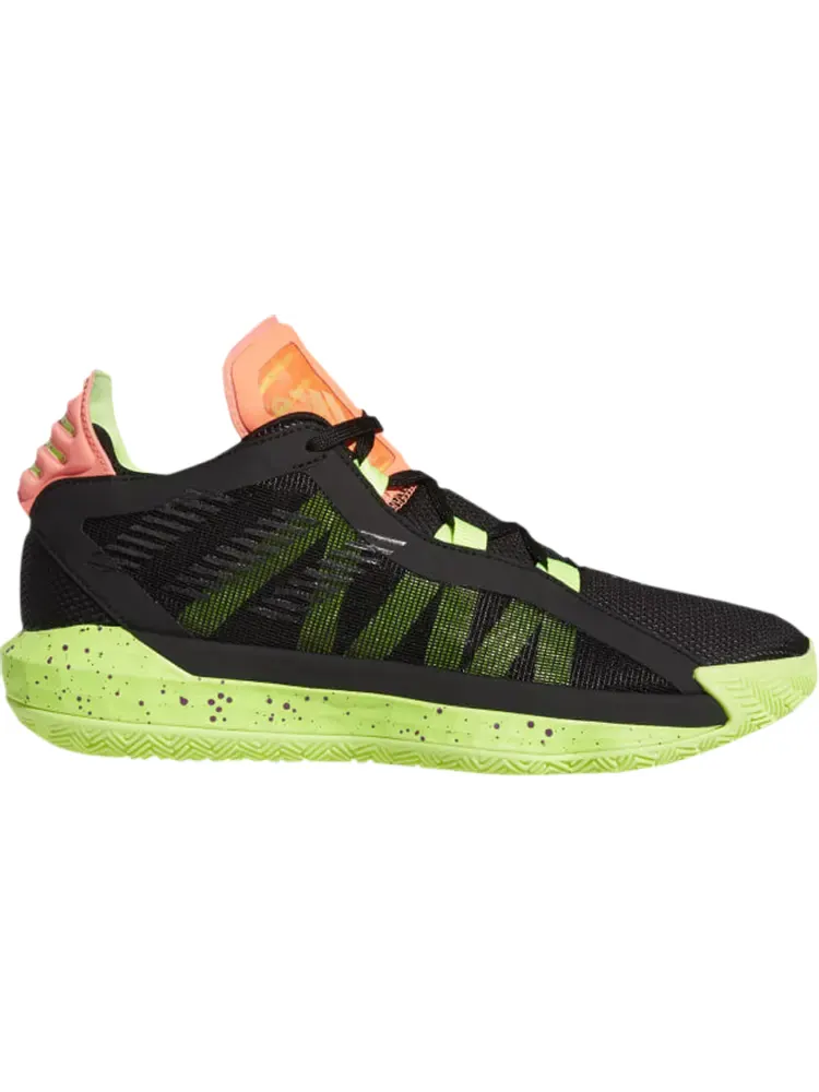 Кроссовки Adidas Dame 6 'Signal Green' — изображение 1 из 1, черный