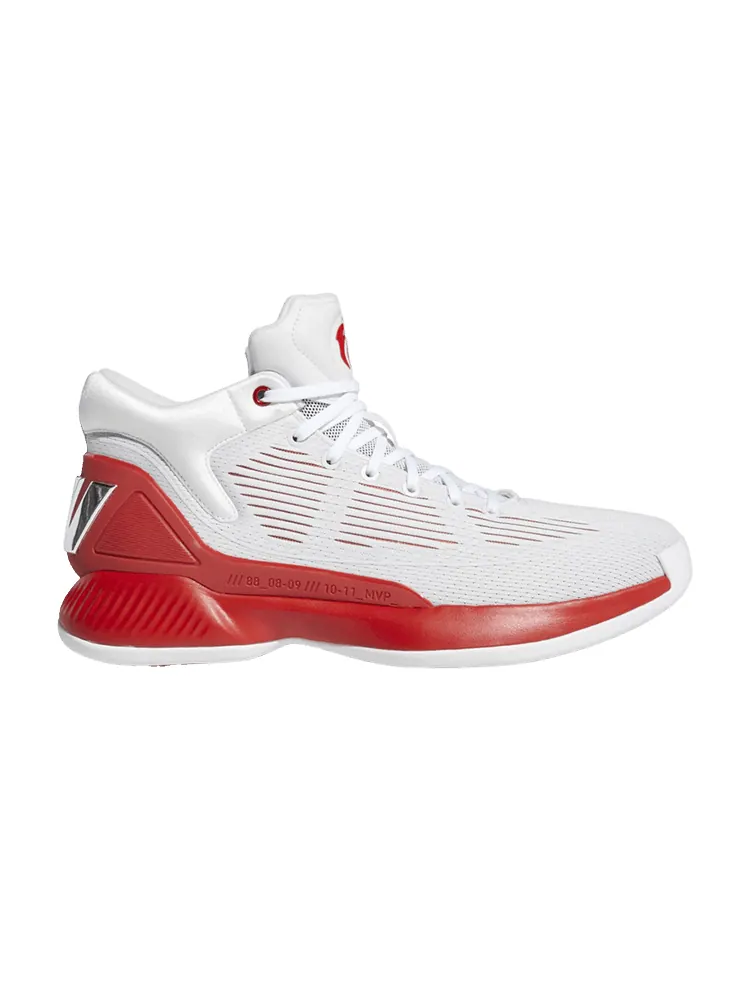 Кроссовки D Rose 10 'Dash Grey Scarlet' — изображение 1 из 1, серый