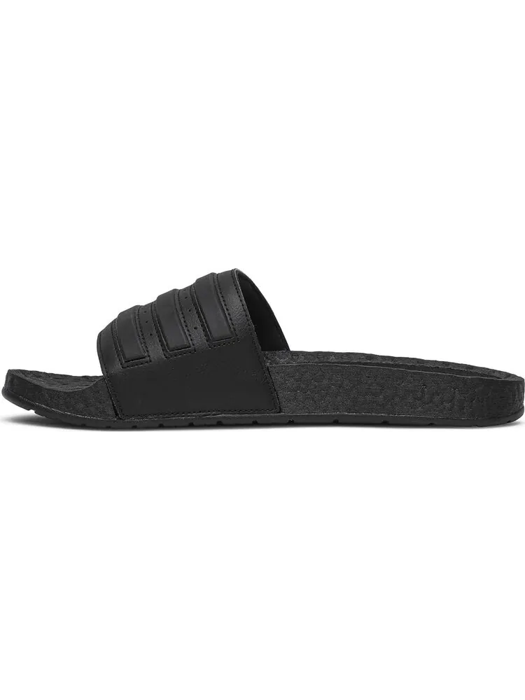 Сандалии Adidas Adilette Boost Slides 'Triple Black' — изображение 3 из 8, черный