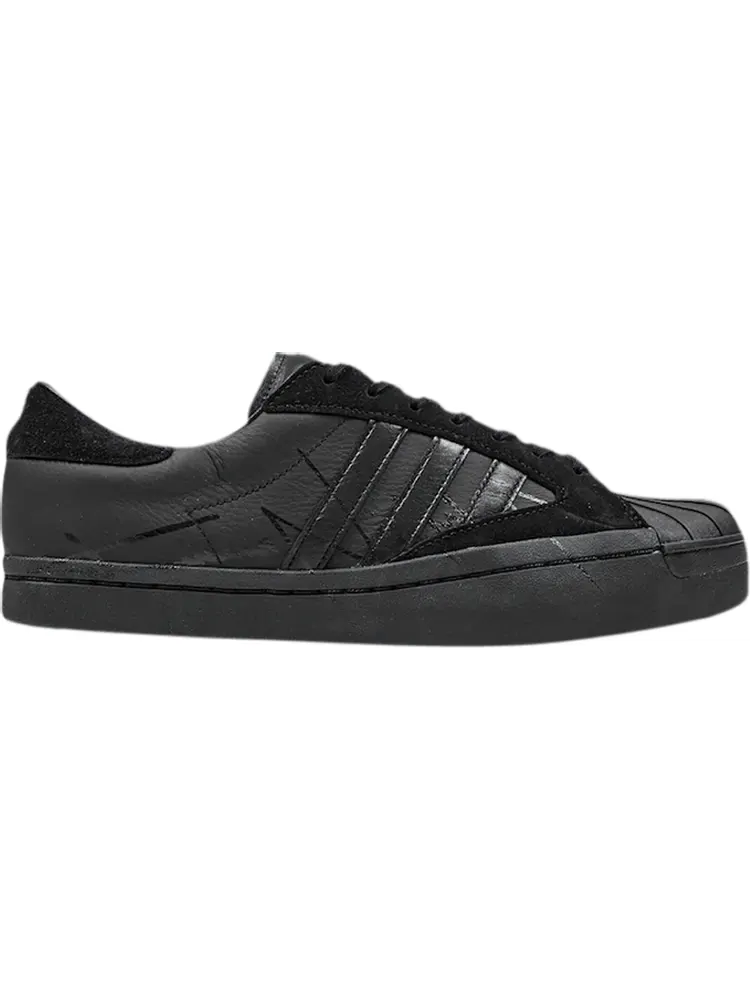 Кроссовки Adidas Y-3 Yohji Pro Superstar Skate Low 'Black' — изображение 1 из 1, черный