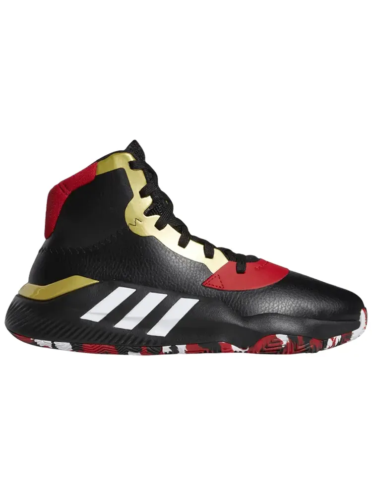 Кроссовки adidas Pro Bounce 2019 'Black Scarlet' — изображение 1 из 1, черный