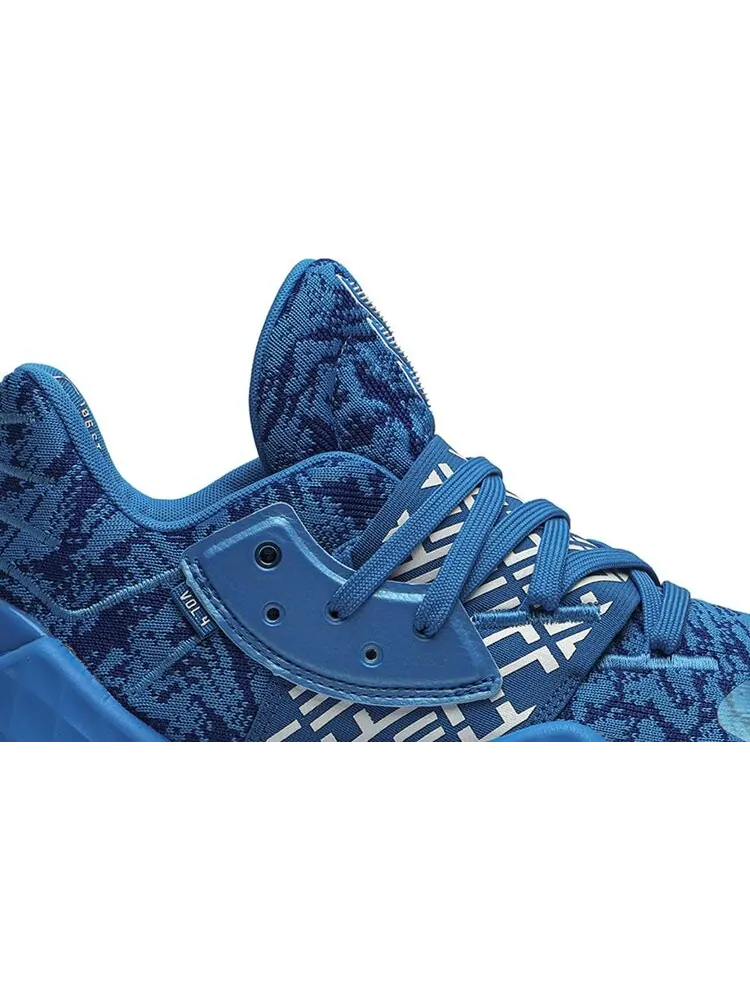 Кроссовки Adidas Harden Vol. 4 'Bright Blue' — изображение 2 из 8, синий