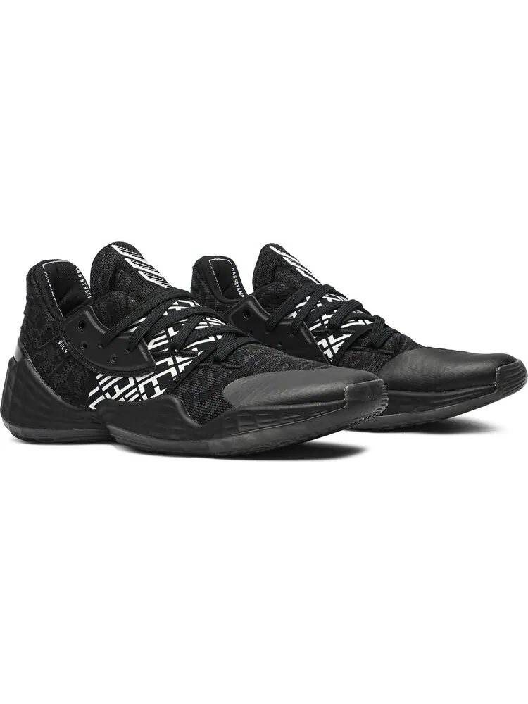 Кроссовки Adidas Harden Vol. 4 'Core Black' — изображение 8 из 8, черный