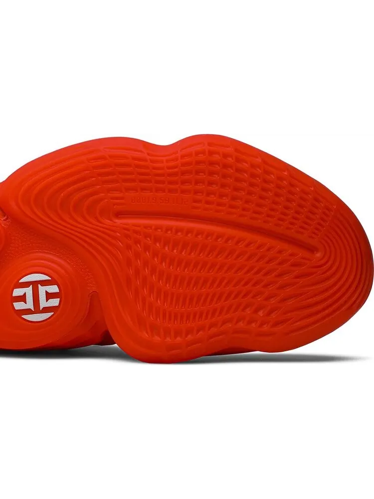 Кроссовки Adidas Harden Vol. 4 'Solar Red' — изображение 5 из 8, красный