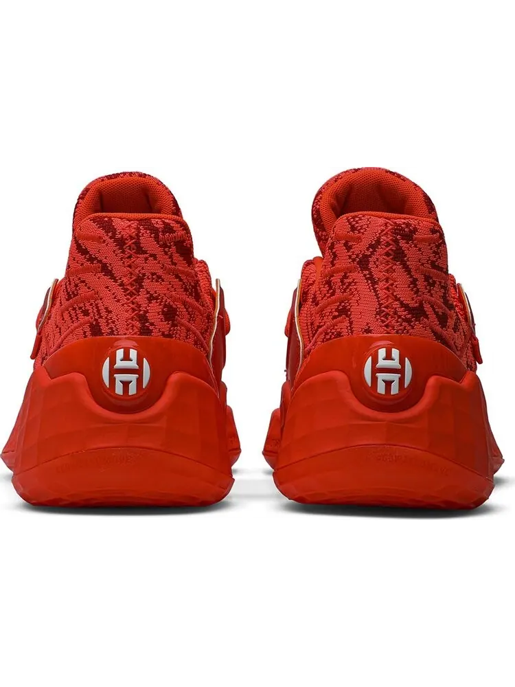 Кроссовки Adidas Harden Vol. 4 'Solar Red' — изображение 6 из 8, красный