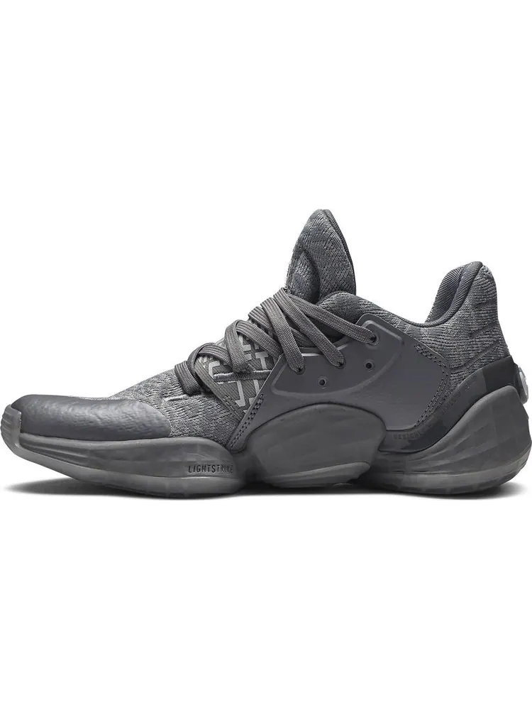 Кроссовки Adidas Harden Vol. 4 'Grey' — изображение 3 из 9, серый