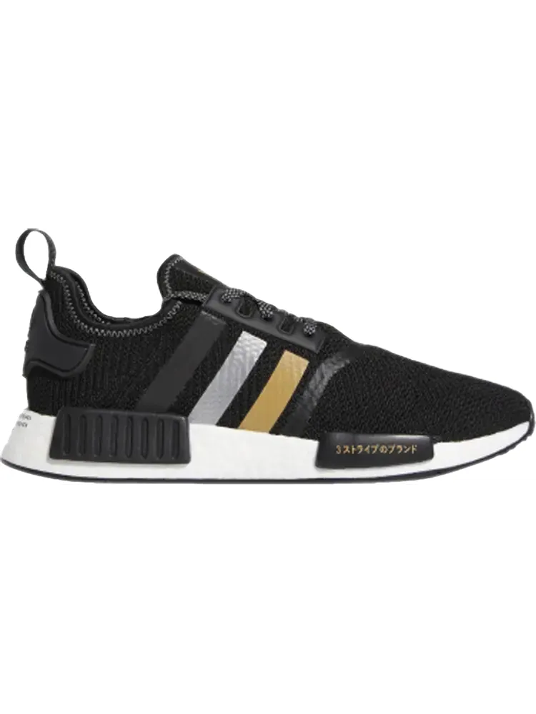 Кроссовки Adidas Shoe Palace x NMD_R1 'Gold Trefoil' — изображение 1 из 1, черный