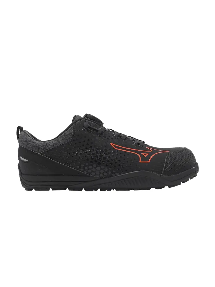 Кроссовки Mizuno Prime Fit TD 2 51L BOA 'Black Red' — изображение 1 из 1, черный/красный