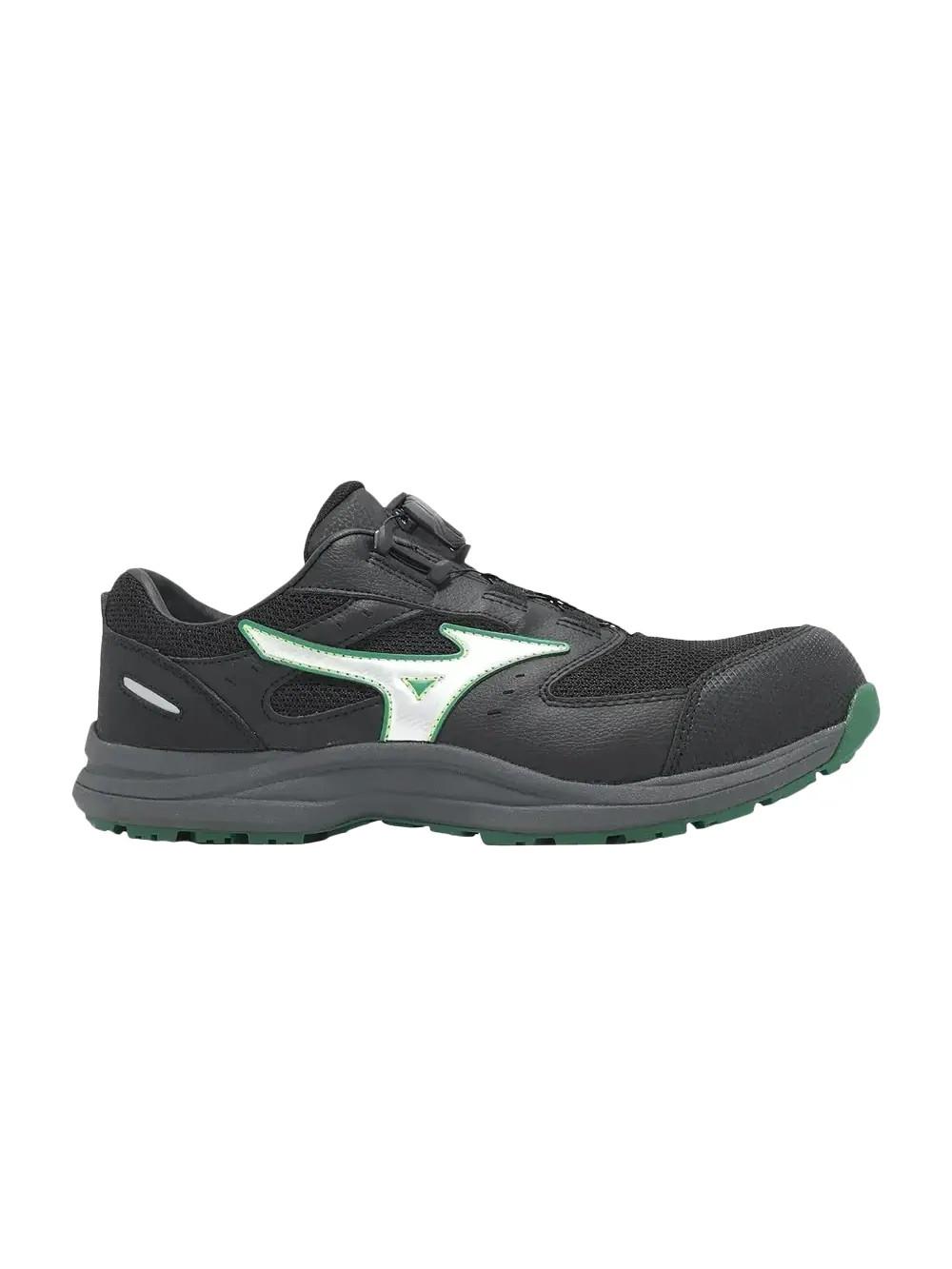 Кроссовки Mizuno Prime Fit LS 3 51L BOA Wide — изображение 1 из 1, черный/зеленый
