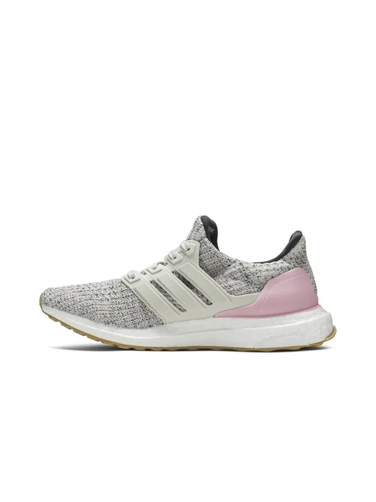Кроссовки Adidas UltraBoost 4.0 J 'Carbon True Pink' — изображение 3 из 4, серый