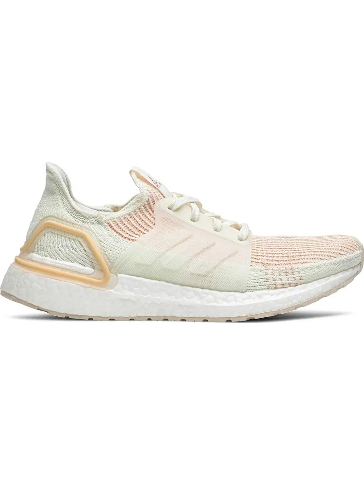 Кроссовки Adidas Wmns UltraBoost 19 'Glow Orange' — изображение 1 из 8, бежевый