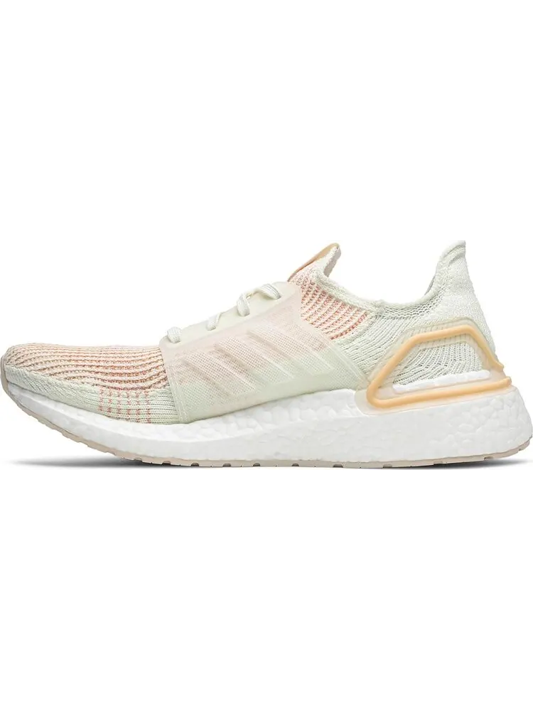 Кроссовки Adidas Wmns UltraBoost 19 'Glow Orange' — изображение 3 из 8, бежевый