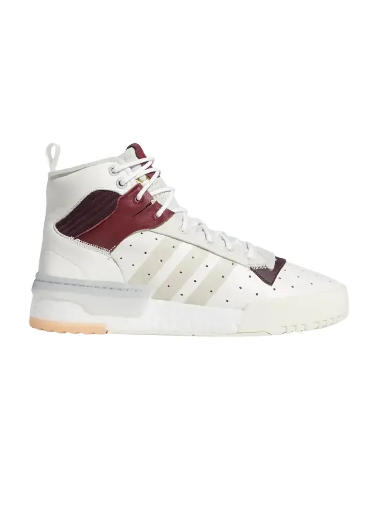 Кроссовки Adidas Rivalry RM 'White Burgundy' — изображение 1 из 1, белый