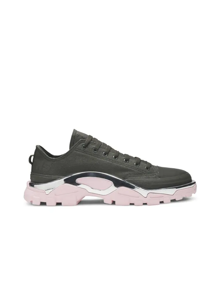 Кроссовки Adidas Raf Simons x Detroit Runner 'Olive' — изображение 1 из 4, зеленый