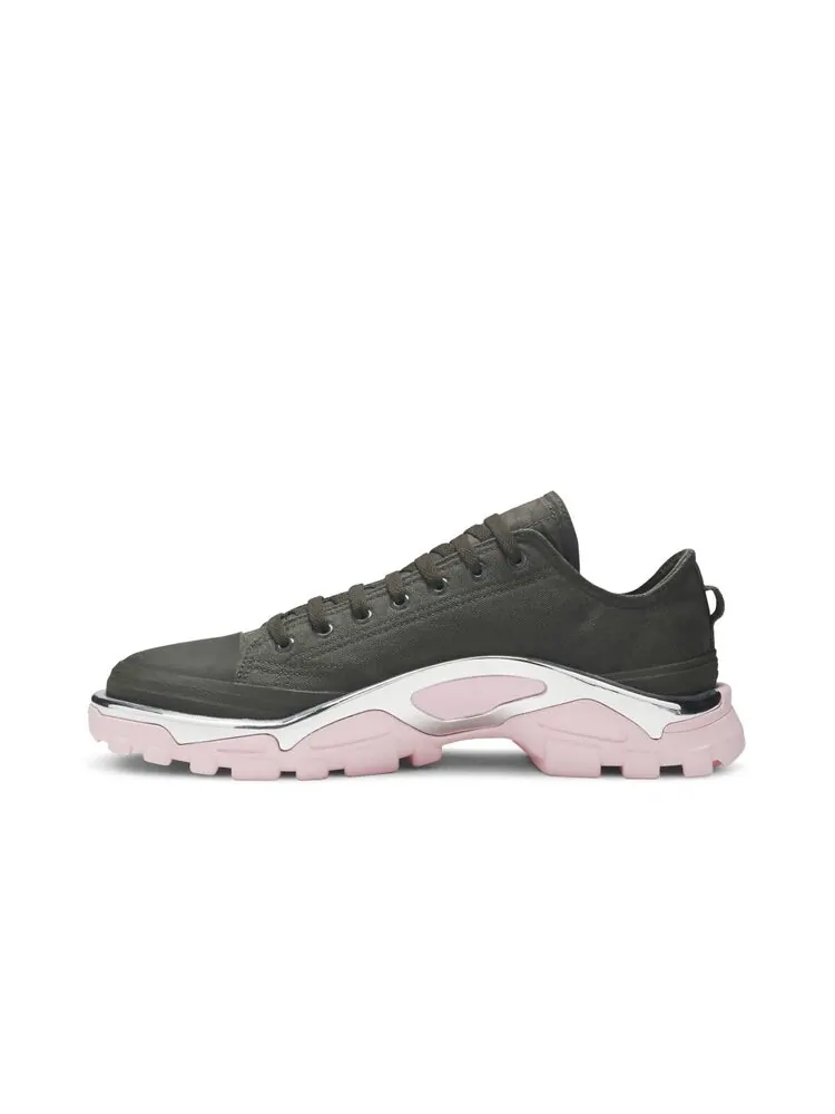 Кроссовки Adidas Raf Simons x Detroit Runner 'Olive' — изображение 3 из 4, зеленый