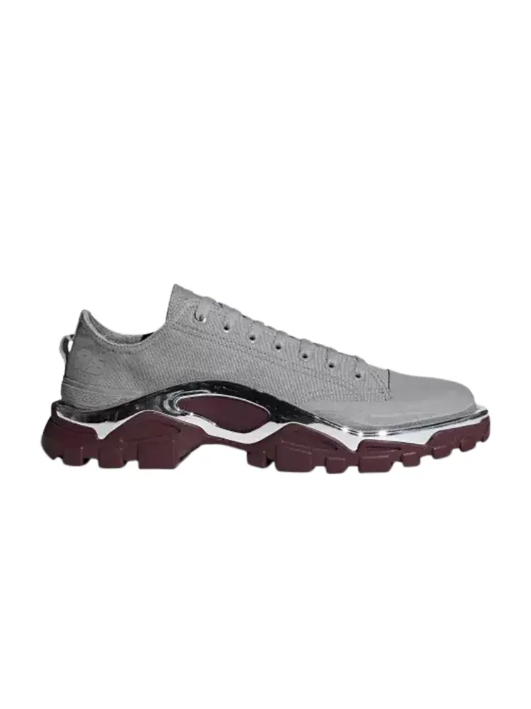 Кроссовки Adidas Raf Simons x Detroit Runner 'Grey Maroon' — изображение 1 из 1, серый