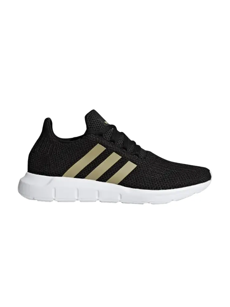 Кроссовки adidas Wmns Swift Run 'Black Tech Silver' — изображение 1 из 1, черный/серебристый/белый