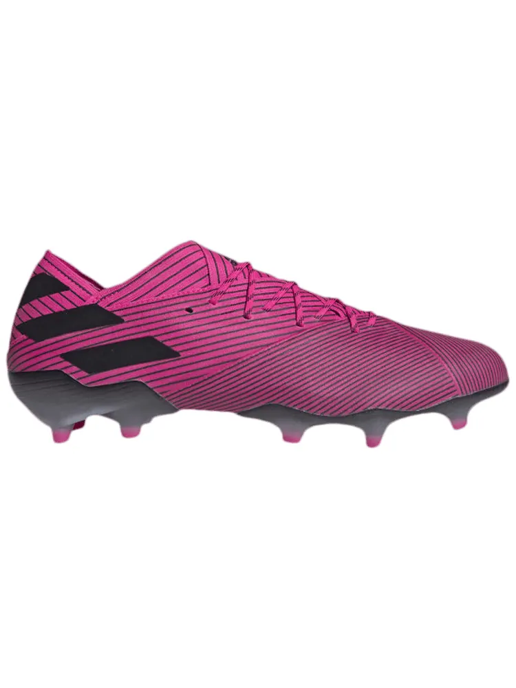 Кроссовки adidas Nemeziz 19.1 FG 'Shock Pink Black' — изображение 1 из 1, розовый
