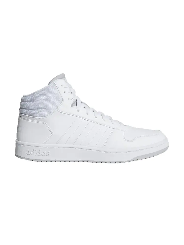 Кроссовки Adidas Hoops 2.0 Mid — изображение 1 из 1, белый серый