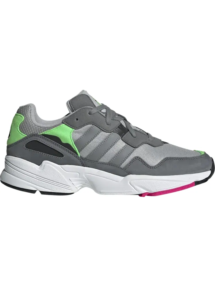 Кроссовки Adidas Yung-96 'Grey Shock Pink' — изображение 1 из 1, серый