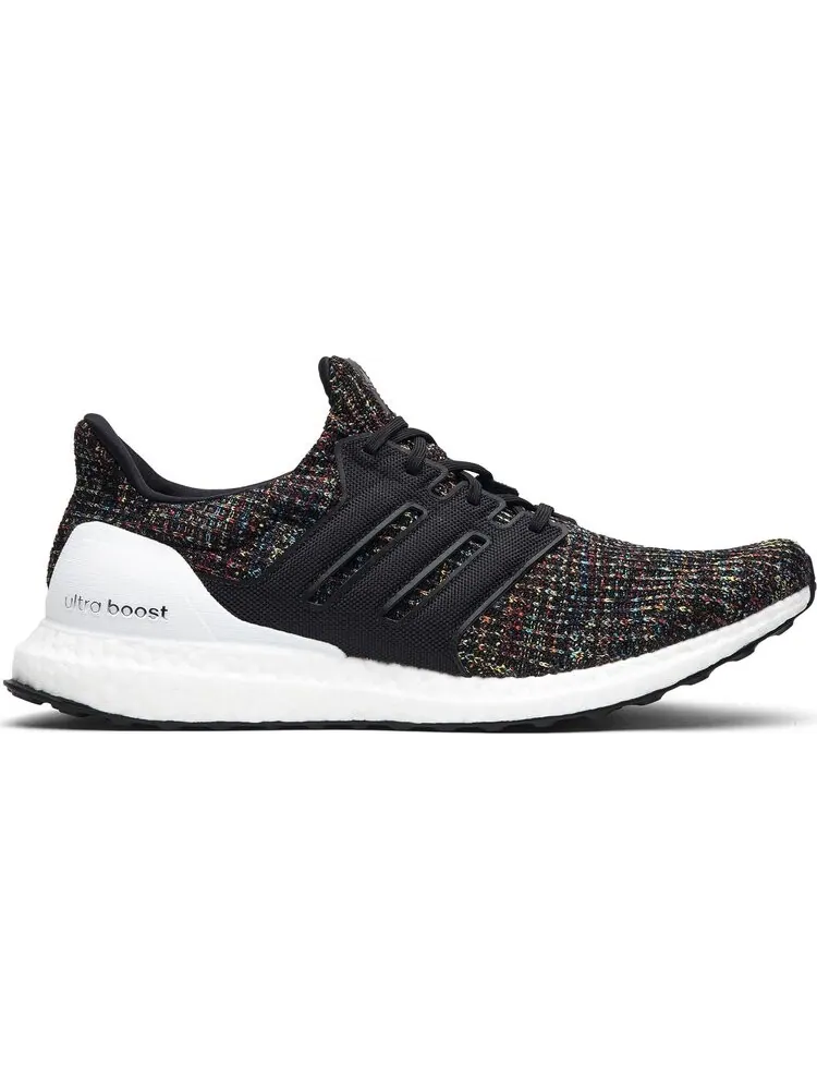 Кроссовки Adidas UltraBoost 4.0 'Black Multicolor' — изображение 1 из 8, черный