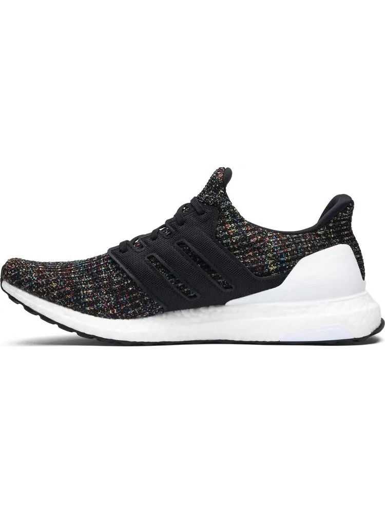 Кроссовки Adidas UltraBoost 4.0 'Black Multicolor' — изображение 3 из 8, черный