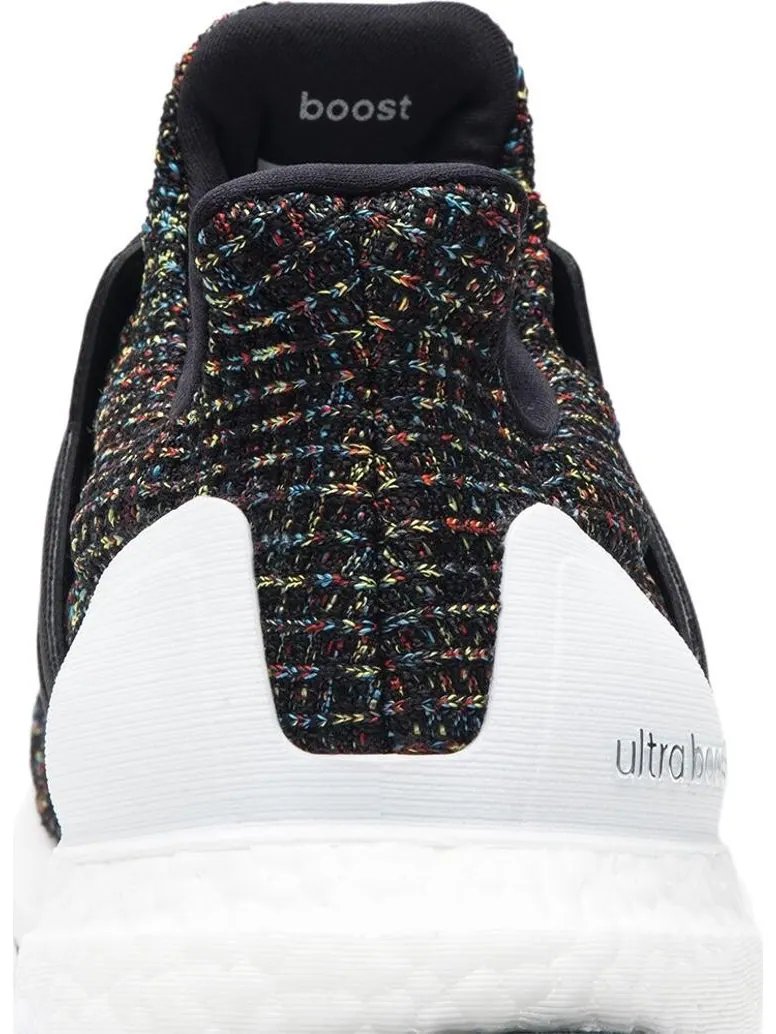 Кроссовки Adidas UltraBoost 4.0 'Black Multicolor' — изображение 7 из 8, черный