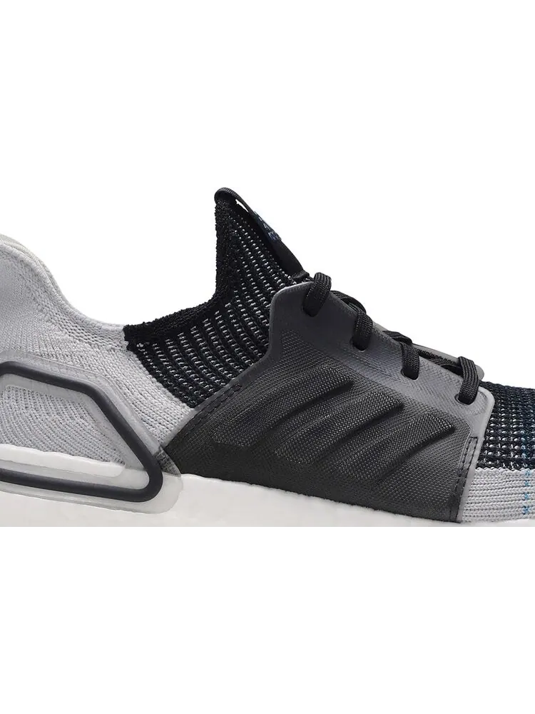 Кроссовки Adidas UltraBoost 19 'Grey Cyan' — изображение 2 из 8, серый