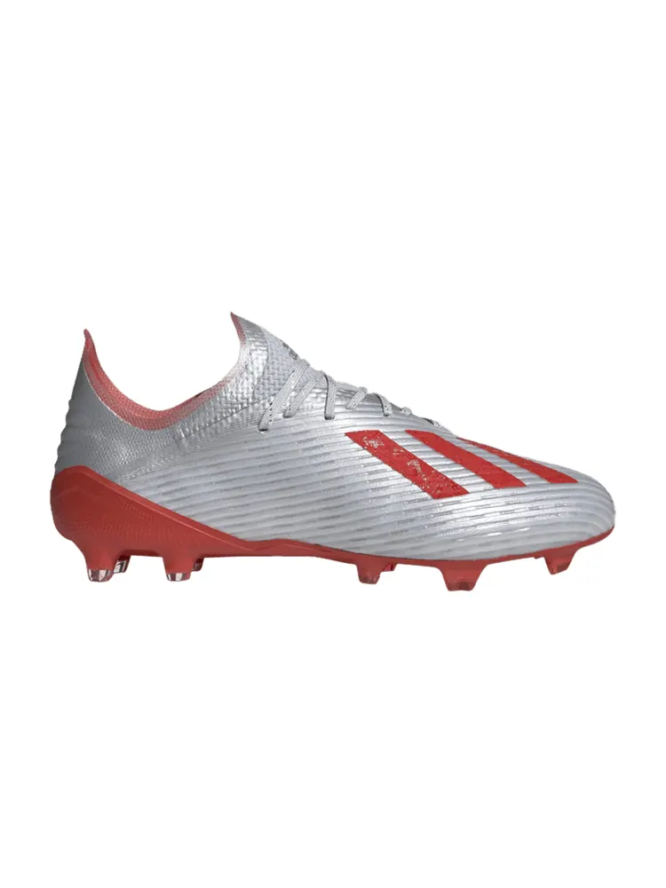 Кроссовки X 19.1 FG 'Silver Hi-Res Red' — изображение 1 из 1, серебристый-красный