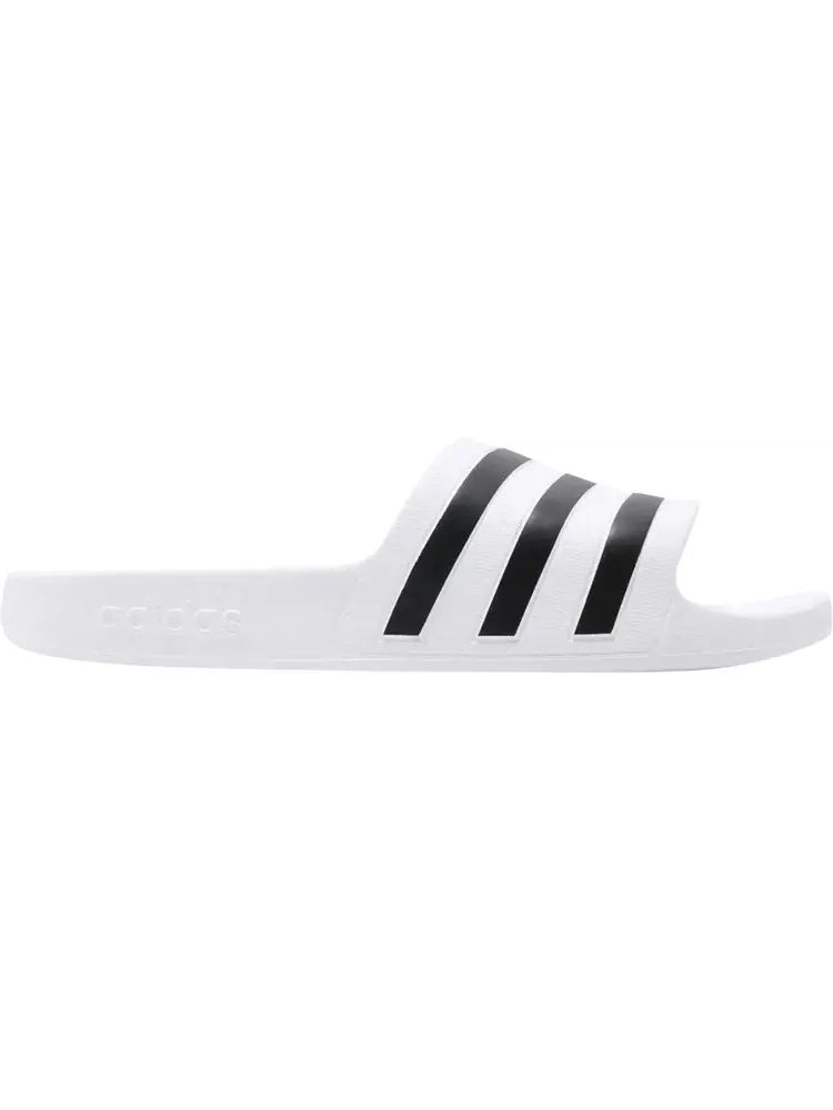 Шлепанцы мужские Adidas Adilette Aqua Slides с полосками — изображение 1 из 1, белый