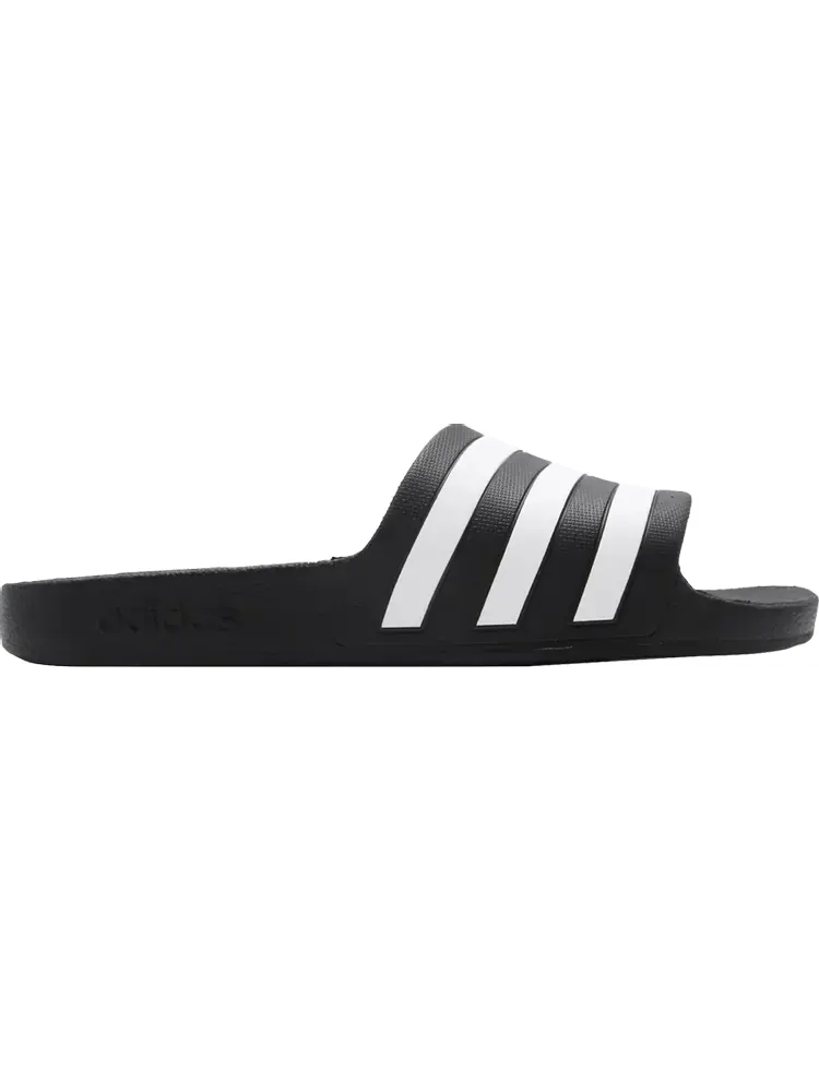 Сандалии Adidas Adilette Aqua 'Black' — изображение 1 из 1, черный