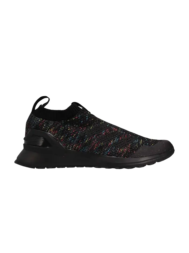 Кроссовки Adidas RapidaRun Laceless Knit J 'Multi-Color' — изображение 1 из 1, черный