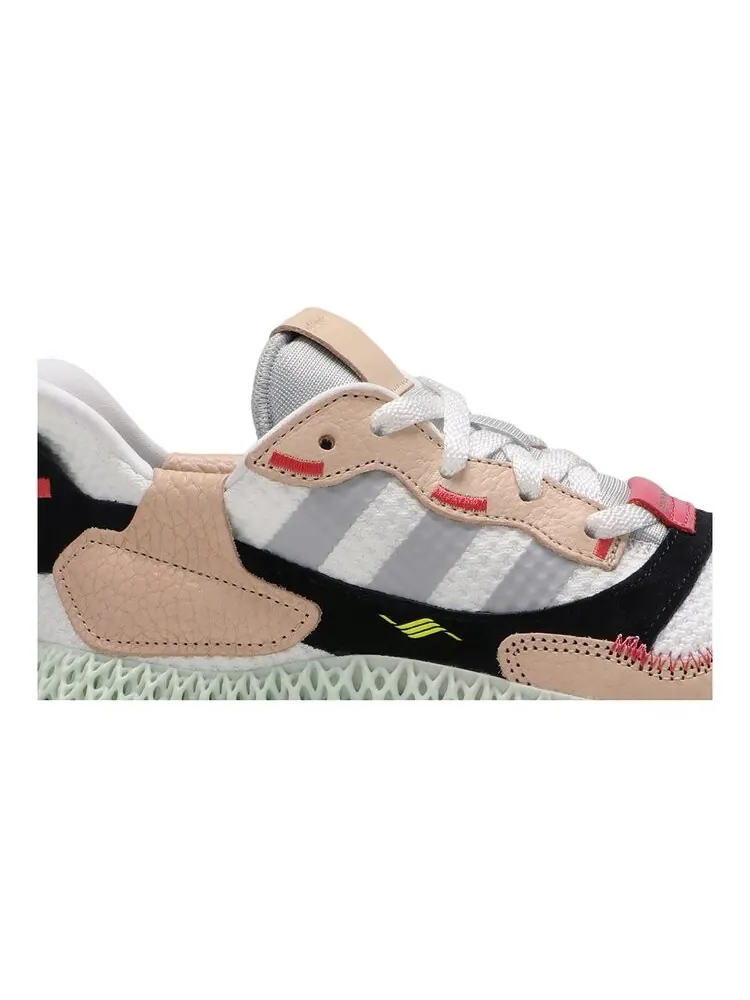 Кроссовки Adidas Hender Scheme x ZX 4000 Futurecraft 4D 'White' — изображение 2 из 4, белый
