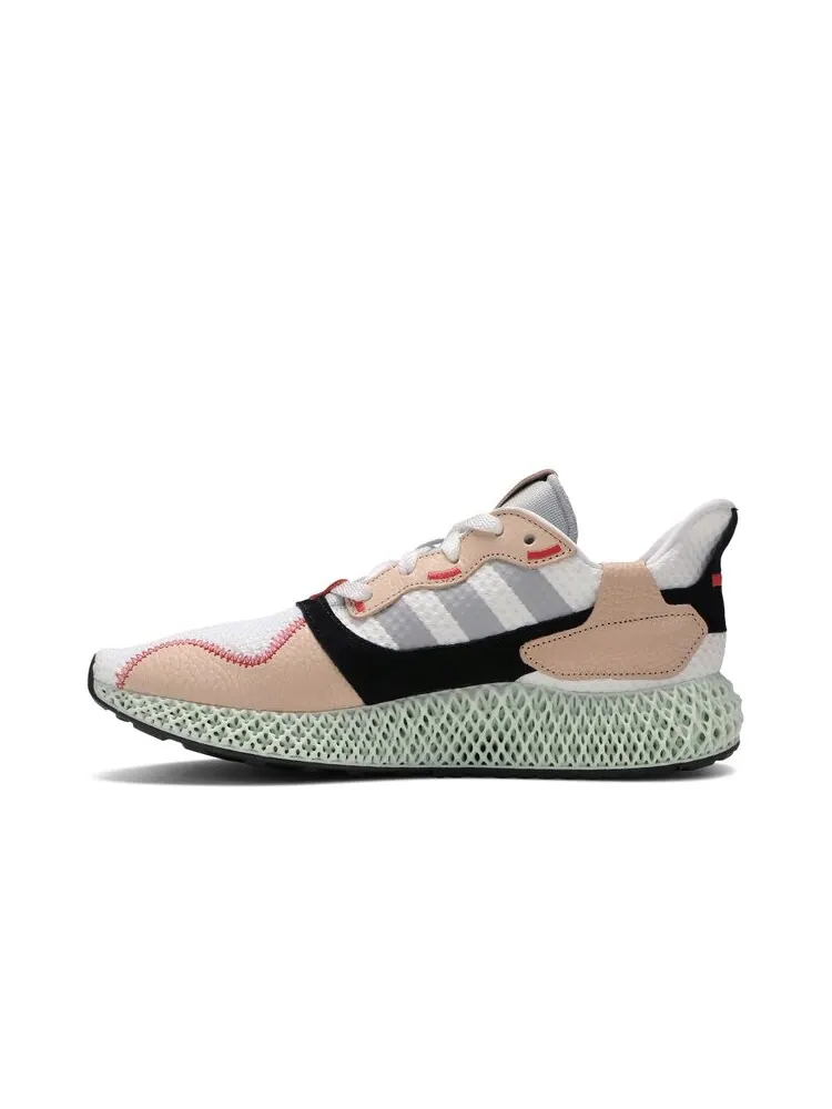 Кроссовки Adidas Hender Scheme x ZX 4000 Futurecraft 4D 'White' — изображение 3 из 4, белый