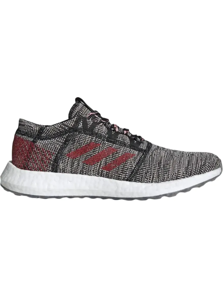 Кроссовки Adidas Ren Zhe x PureBoost Go 'Black Scarlet' — изображение 1 из 1, черный