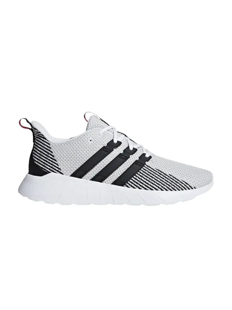 Кроссовки adidas Questar Flow 'Cloud White Black' — изображение 1 из 1, белый/черный/белый