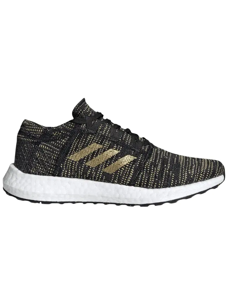 Кроссовки adidas Wmns PureBoost Go 'Black Gold Metallic' — изображение 1 из 1, черный