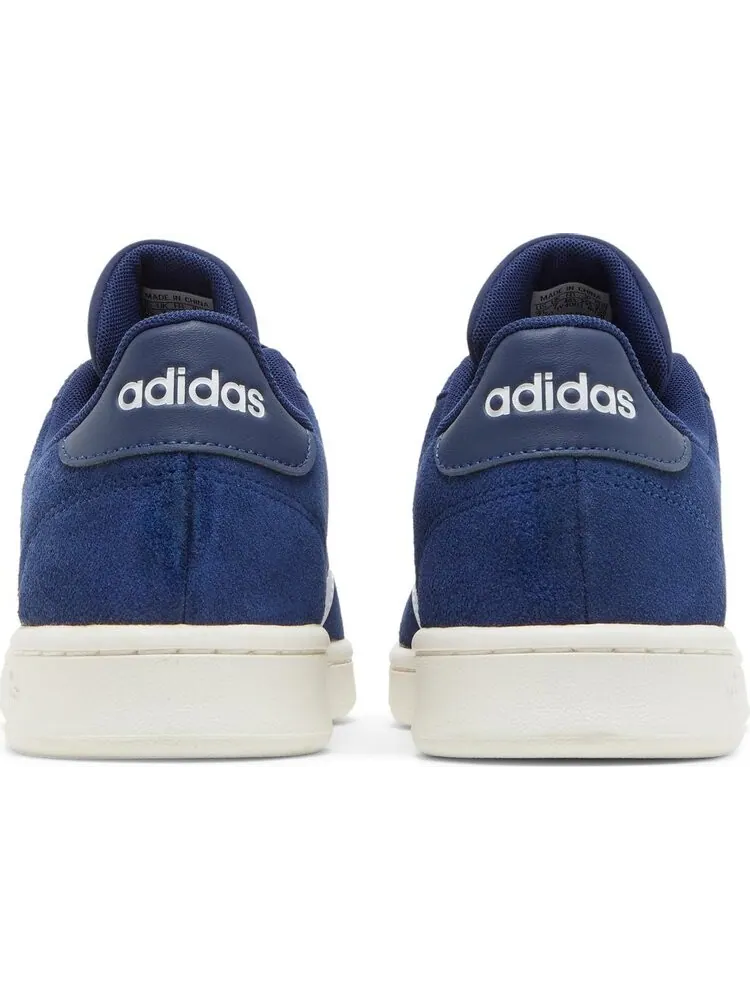 Кроссовки Adidas Grand Court 'Blue White' — изображение 6 из 8, синий