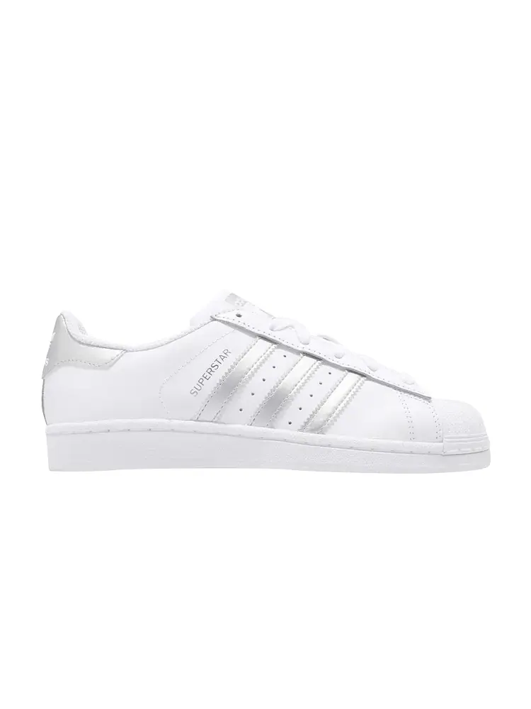 Кроссовки Adidas Superstar FD 'Metallic Silver' — изображение 1 из 1, белый