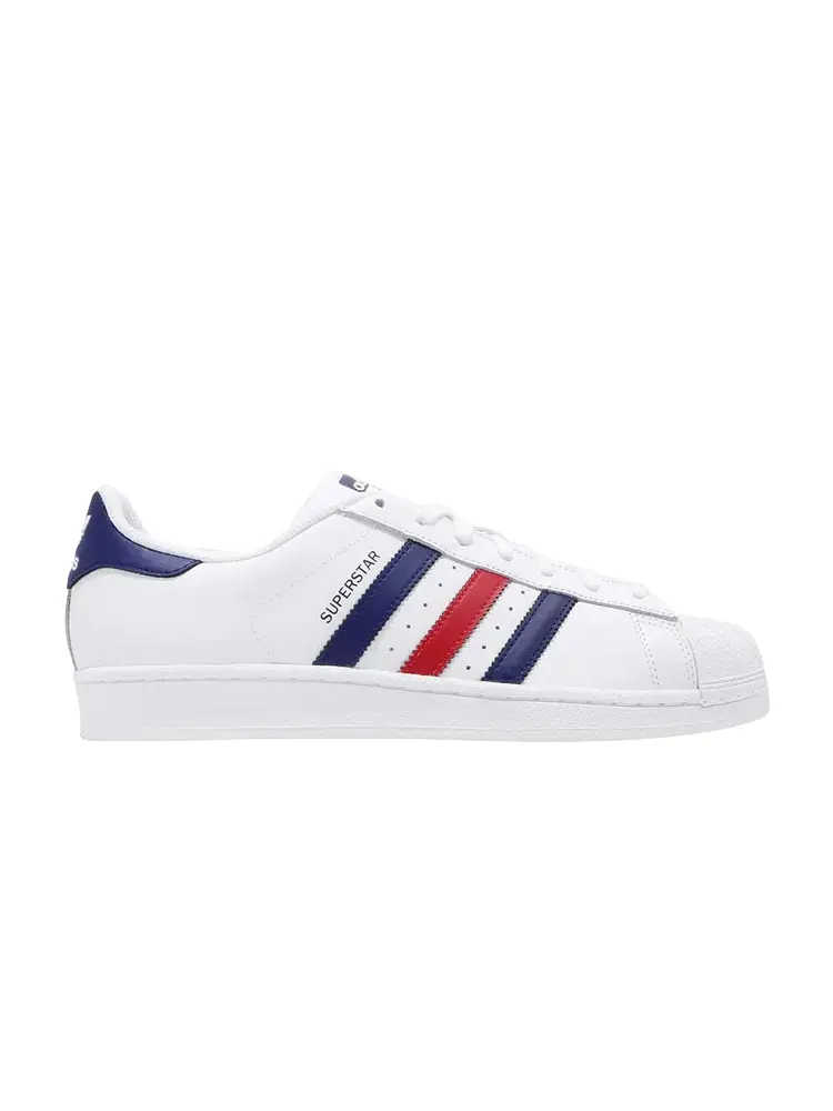 Кроссовки Adidas Superstar FD 'Dark Blue' — изображение 1 из 1, белый