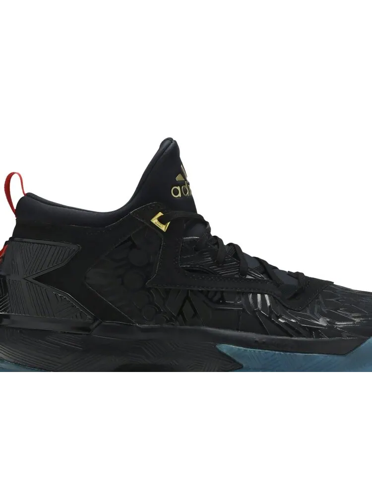 Кроссовки Adidas D Lillard 2 'Chinese New Year' — изображение 2 из 4, черный