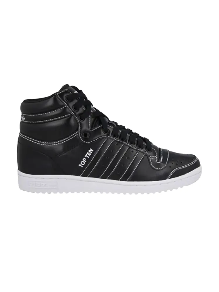Кроссовки Adidas Top Ten Hi 'Core Black' — изображение 1 из 1, черный