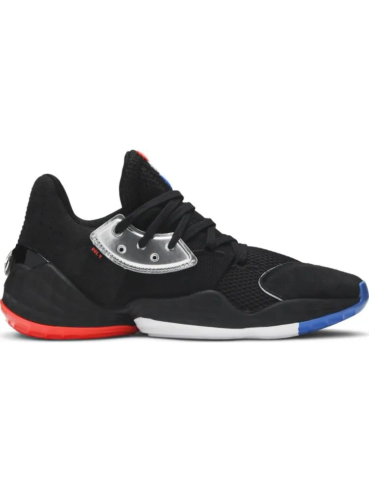 Кроссовки Adidas Harden Vol. 4 'Barbershop' — изображение 1 из 8, черный