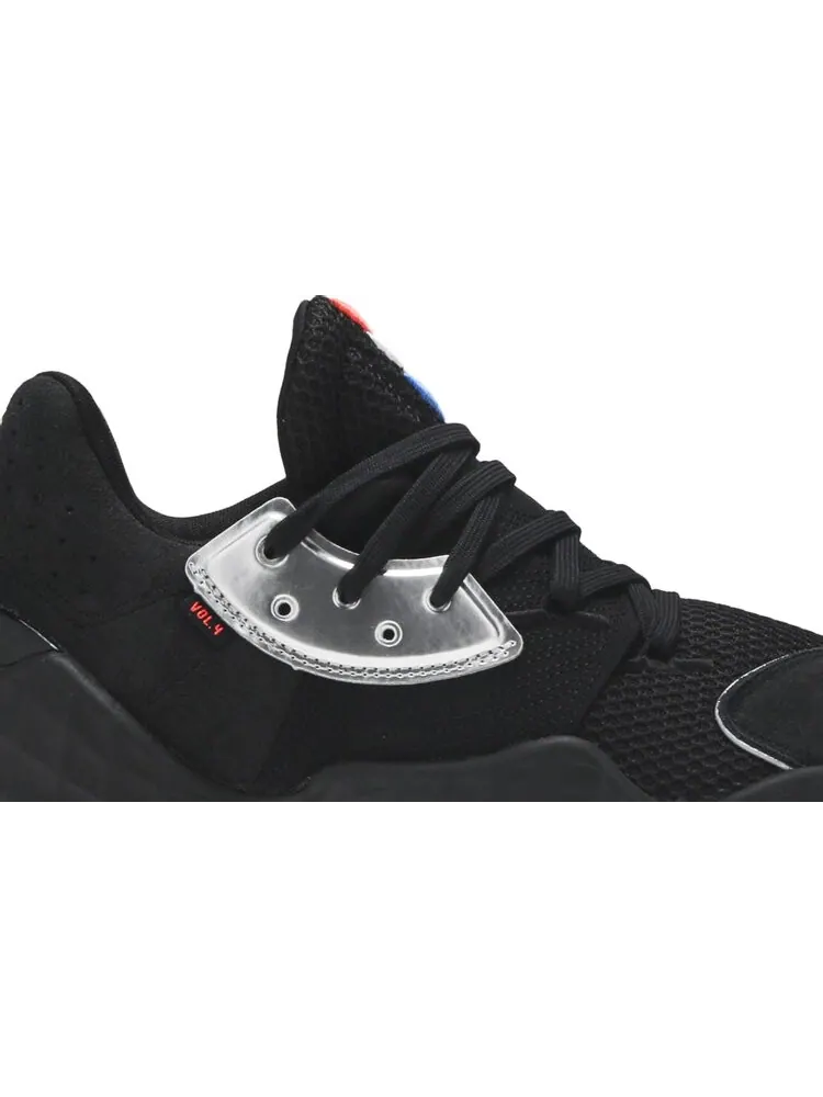 Кроссовки Adidas Harden Vol. 4 'Barbershop' — изображение 2 из 8, черный