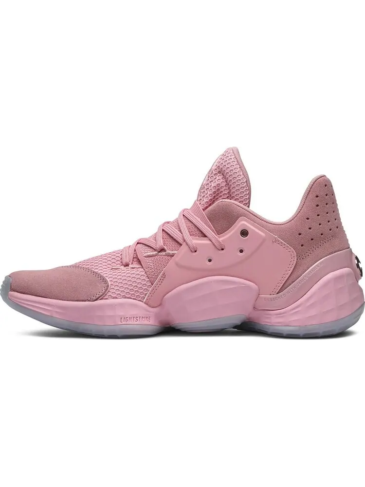 Кроссовки Adidas Harden Vol. 4 'Pink Lemonade' — изображение 3 из 8, розовый