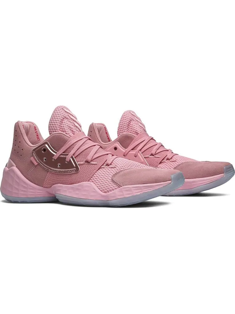Кроссовки Adidas Harden Vol. 4 'Pink Lemonade' — изображение 8 из 8, розовый