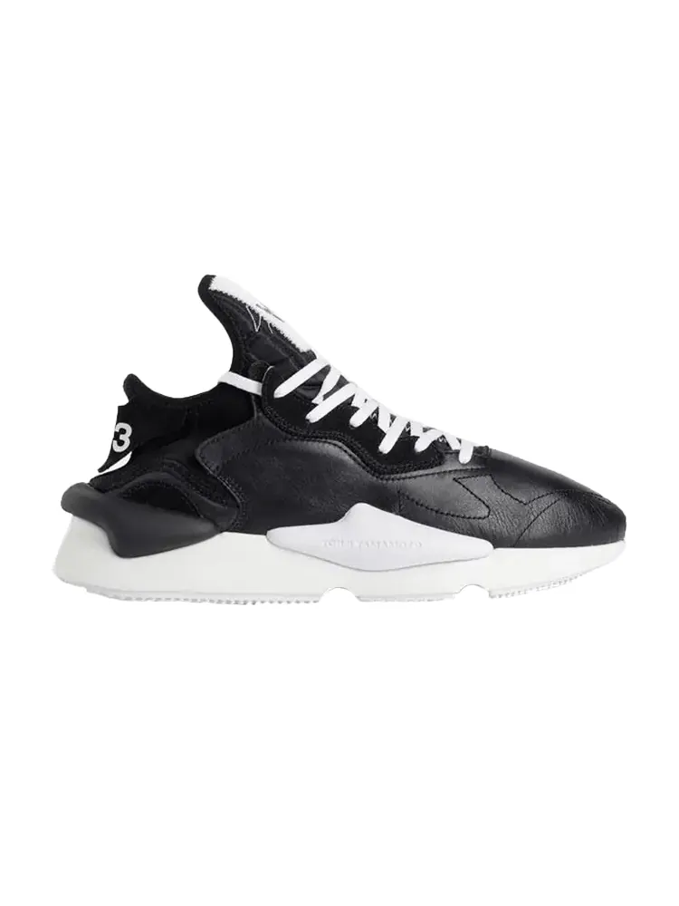 Кроссовки Adidas Kaiwa Leather 'Black White' — изображение 1 из 1, черный