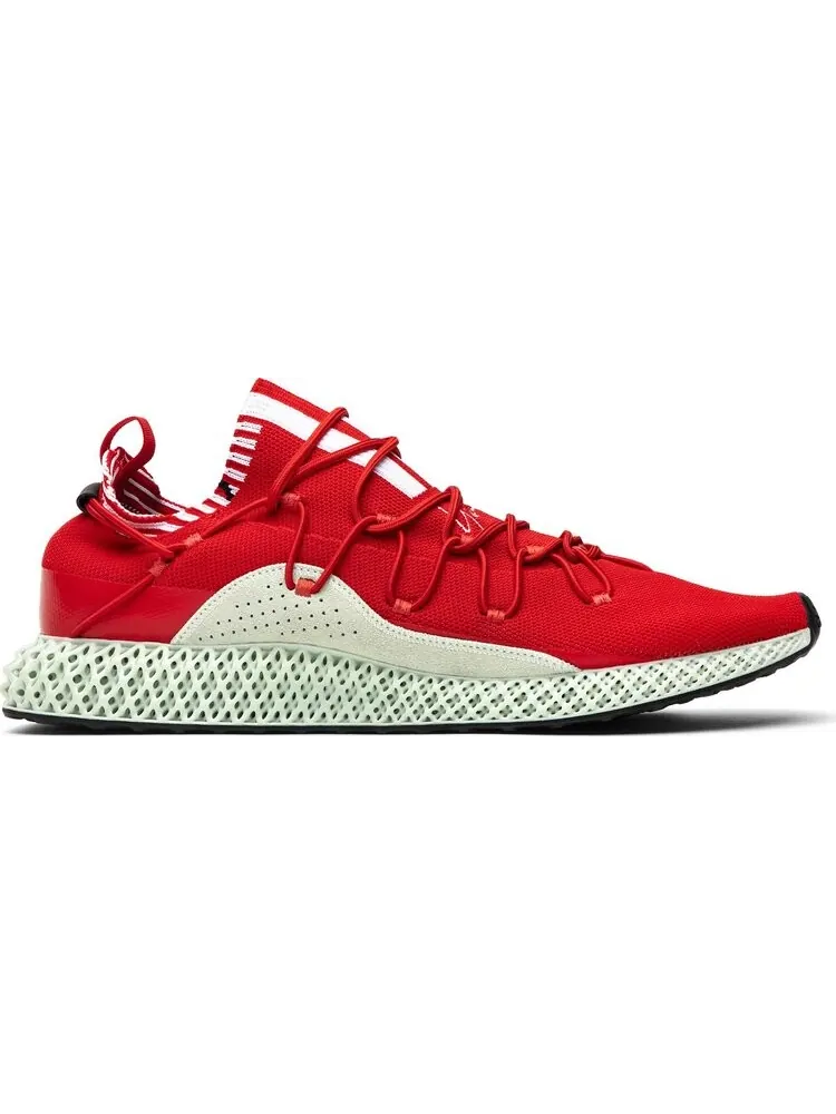 Кроссовки Adidas Y-3 Futurecraft Runner 4D 'Red' — изображение 1 из 8, красный